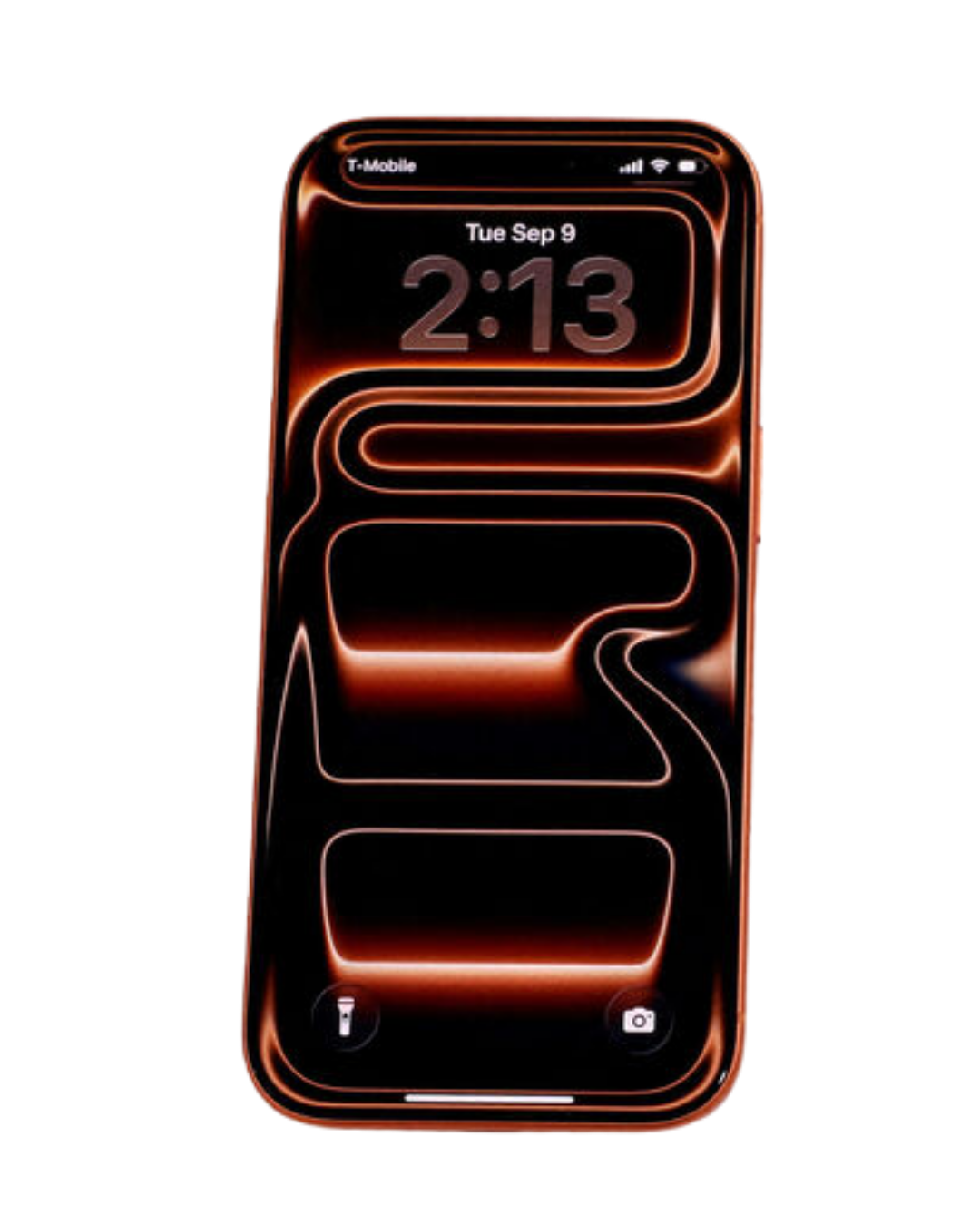 iPhone, tela de bloqueio
